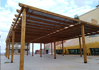 estructura madera a medida