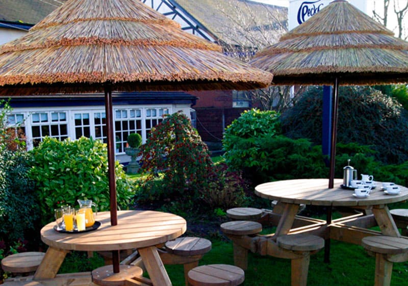 Sombrillas de Junco Africano