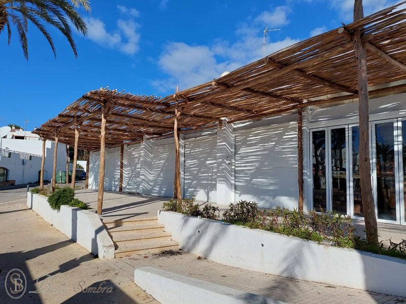 Pérgolas de Eucalipto