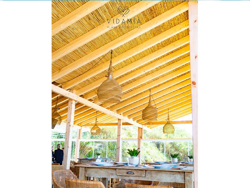 Estructura de Madera para Chiringuito Vidamía