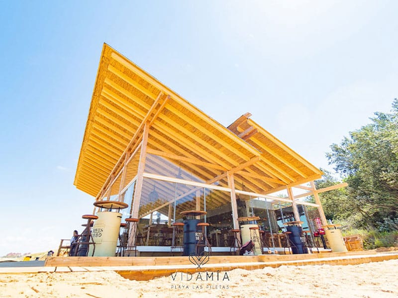 Estructura de Madera para Chiringuito