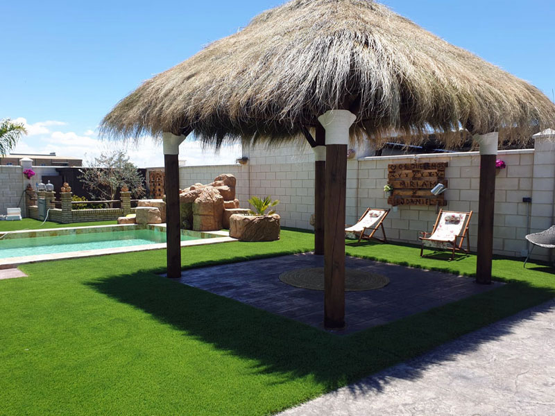 Palapa de Madera y Caña Marina en Sanlúcar